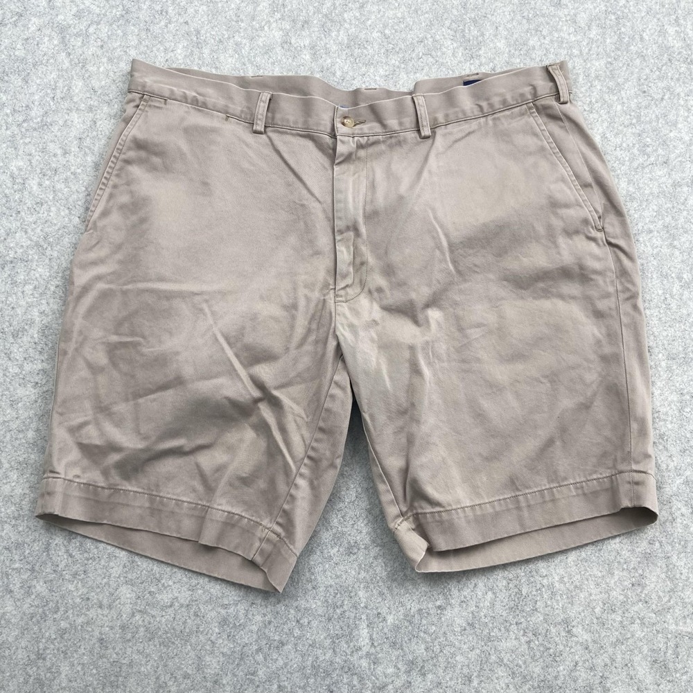 Polo Ralph Lauren Shorts Mens 40 (39x9) Beige Cotton Chino Classic Fit 9 Inseam